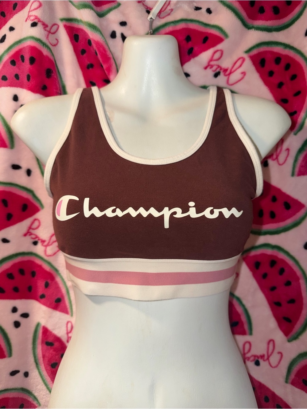 🤎🩷 Champion Neapolitan Sports Bra